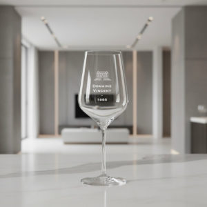 Verre à vin personnalisé
